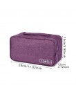 Bolsa de almacenamiento de ropa interior sujetador portátil resistente al agua calcetines de viaje cosméticos cajón organizador 
