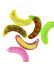 Nuevo calificado lindo 3 colores fruta Banana Protector caja soporte caja contenedor de almuerzo caja de almacenamiento para niñ