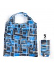 LASPERAL bolsas Plegable Reutilizable de Supermercado de Tela Bolsa Lavable de Poliéster Adjunta 42x55CM Colorido