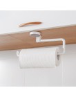 Ventosa Pared Soporte para papel de cocina punzón gratis para baño cocina toalla colgante plástico envoltura y suministros diari