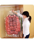 1 unidad de armario organizador colgante bolsa de vacío para almacenamiento de ropa bolsa con gancho para ahorrar espacio bolsas