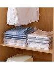 10 unids/set plegable de almacenamiento soportes Simple ropa armario acabado estanterías casa camisa ropa interior organizador d