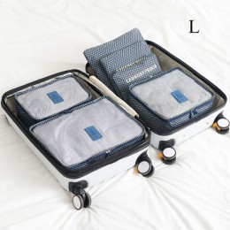 SAFEBET 6 unids/set bolsa de almacenamiento de viaje maleta armario separador contenedor zapatos de ropa ordenado embalaje cubit