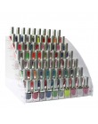 Nuevo organizador de almacenamiento de maquillaje transparente 2-3-4-5-6-7 capas de esmalte de uñas estante de exhibición organi