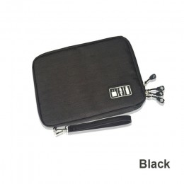 Impermeable iPad organizador USB Cable de datos auricular Banco de la energía bolsa de almacenamiento Kit caja dispositivos digi