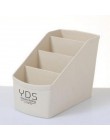DOZZLOR 1 Pza 5 rejillas de plástico caja de almacenamiento de maquillaje calcetines de escritorio sujetador ropa interior organ