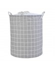 Cesta grande plegable de la ropa sucia organizador impreso plegable impermeable cesta para la colada de Casa clasificador de la 