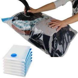 Bolsa de vacío para paquete de ropa organizador comprimido para ahorro de espacio de armario bolsas de sello transparente bolsa 
