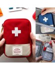 Nuevo Mini Kit de primeros auxilios bolsa portátil medicina Paquete de tela Oxford medicina organizador divisor de almacenamient