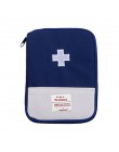 Nuevo Mini Kit de primeros auxilios bolsa portátil medicina Paquete de tela Oxford medicina organizador divisor de almacenamient