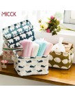 MICCK cesta de almacenamiento de escritorio de algodón artículos diversos caja de almacenamiento de ropa interior DIY Oficina es