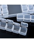 Lvyshion 28 ranuras caja de almacenamiento para manicura soporte organizador de diamantes de imitación anillo de cuentas pendien