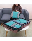 Gonex 9 unids/set bolsa de almacenamiento de viaje maleta organizador de equipaje colgante Ziplock armario ropa compresión embal