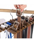 Soporte de almacenamiento multifuccional organizador de cinturón percha para corbatas giratoria soporte de almacenamiento de arm