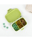 Organizador de mesa contenedor de medicina caja de mini píldoras caja de almacenamiento de medicina impermeable 1 pieza accesori