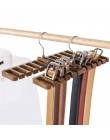 10 rejilla de almacenamiento Tie cinturón organizador de ahorro de espacio bufanda giratoria gancho para corbatas titular gancho