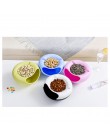 Forma creativa Lazy Snack Bowl perfecto para capas de semillas de nueces y Caja de almacenaje de frutos secos con soporte de tel