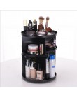 Caja organizadora de maquillaje giratoria de 360 grados a la moda, caja organizadora de joyería, caja de almacenamiento de cosmé