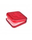 Nuevo portátil 4 ranura organizador para caja de medicamentos de plástico drogas cajas contenedor compartimento medicina Tablet 