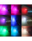 Luz nocturna de baño inteligente LED movimiento del cuerpo activado On/Off lámpara del Sensor del asiento 8 colores lámpara del 