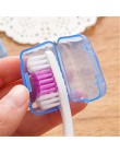 5 unids/set funda de cepillo de dientes de plástico funda de viaje senderismo Camping portátil tapa para cepillo de dientes fund