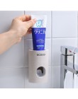 BAISPO dispensador automático de pasta de dientes a prueba de polvo soporte de cepillo de dientes soporte de montaje en la pared