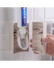 BAISPO dispensador automático de pasta de dientes a prueba de polvo soporte de cepillo de dientes soporte de montaje en la pared