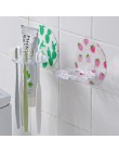 GUNOT montaje en la pared de pasta de dientes soporte de cepillo de dientes estante de afeitadora de plástico cepillo de dientes