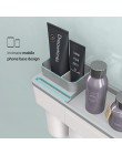 Soporte de cepillo de dientes accesorios de baño organizador de almacenamiento de pasta de dientes vidrio para cepillos de dient