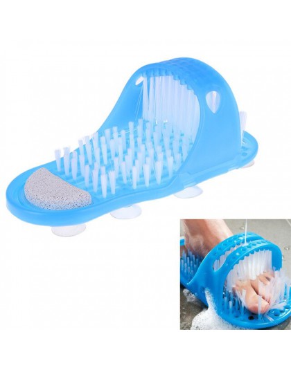 28cm * 14cm * 10cm zapato de baño de plástico cepillo de ducha zapatillas de masaje zapatos para el baño cepillo para pies piedr