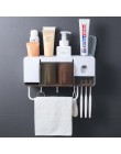 ONEUP soporte de cepillo de dientes dispensador exprimidor de pasta de dientes juegos de accesorios de baño 5 uds caja de almace