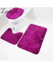 Zeegle juego de alfombrillas de baño, alfombras de baño antideslizantes de franela, juego de alfombras antideslizantes para duch