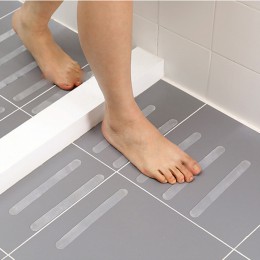 12 Uds. Alfombra de baño antideslizante 20x2cm pegatinas de agarre antideslizantes tiras para ducha suelo cinta de seguridad alf