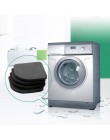 4 Uds negro EVA multifuncional lavadora antichoque almohadillas antideslizantes refrigerador almohadilla silenciosa