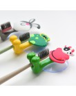 Dibujo animado animal adorable ventosa soporte de cepillo de dientes accesorios de baño Juego de Herramientas de succión de pare