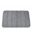 1 pieza de baño de espuma de memoria alfombra de baño alfombra antideslizante absorbente de lana alfombra de dormitorio alfombra