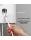 Soporte de cepillo de dientes dispensador automático de pasta de dientes accesorios de baño estante de almacenamiento con 4 taza