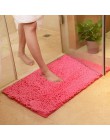 Chenilla de alto nivel antideslizante grandes alfombras de baño de 15 colores sólidos alfombras de baño alfombra de baño 1 pieza