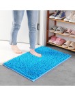 Chenilla de alto nivel antideslizante grandes alfombras de baño de 15 colores sólidos alfombras de baño alfombra de baño 1 pieza