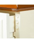 24 Uds accesorios de puerta de armario amortiguador antideslizante amortiguador almohadilla autoadhesiva conjunto de accesorios 
