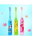 1 piezas de dibujos animados lindo niños ultrasónico automático eléctrico impermeable cepillo de dientes conveniente portátil Or