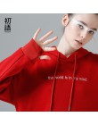 Toyouth Harajuku sudaderas con capucha sudaderas mujer 2019 moda Patchwork letras bordado con capucha chándal femenino coreano