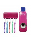 Juegos de baño de alta calidad nuevo dispensador automático de pasta de dientes juego de soporte de cepillo de dientes
