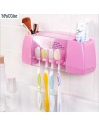 4 colores multifuncional cepillo de dientes caja de almacenamiento baño cocina familia Pared Soporte artículos de tocador pasta 