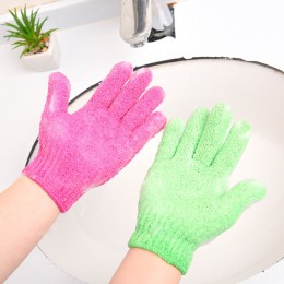 1 Uds. De baño para pelar guante de guante Exfoliante para ducha guantes para fregar esponja de masaje corporal lavar la piel es