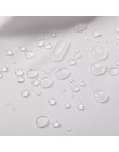 Cortinas de ducha blancas impermeables gruesas cortinas de baño sólidas para bañera de baño gran cubierta de baño ancha 12 ganch