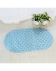 Rectángulo 40x100/39x69cm PVC antideslizante alfombra de baño suave alfombra de masaje ventosa antideslizante alfombra para bañe