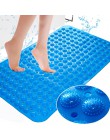 2019 alfombra de baño de succión fuerte grande antideslizante alfombra de ducha para baño partículas de masaje PVC almohadilla d