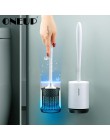 ONEUP TPR cepillo de baño soporte de cabeza de goma cepillo de limpieza para colgar en la pared del baño