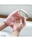Toalla de cocina paño de limpieza antiadherente aceite Coral terciopelo colgante toallas de mano ventanas de lavado de platos pi